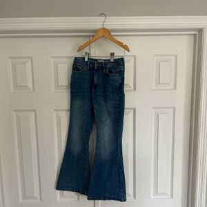 Girls’ flare leg denim Jeans